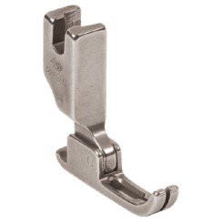 Zipper needle feed foot